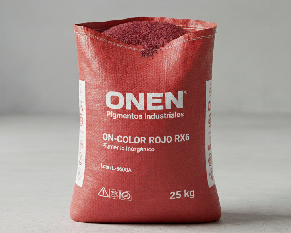 ON-COLOR RX6 | Pigmento Rojo | Inorgánico